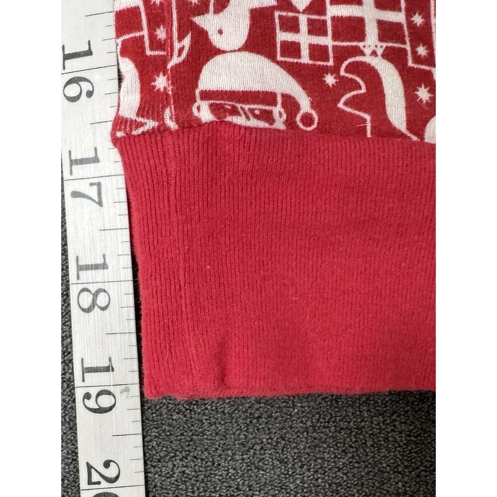 Amazon Essentials 6/7 Unisex Christmas/Santa Pjs 100% Cotton Red/White